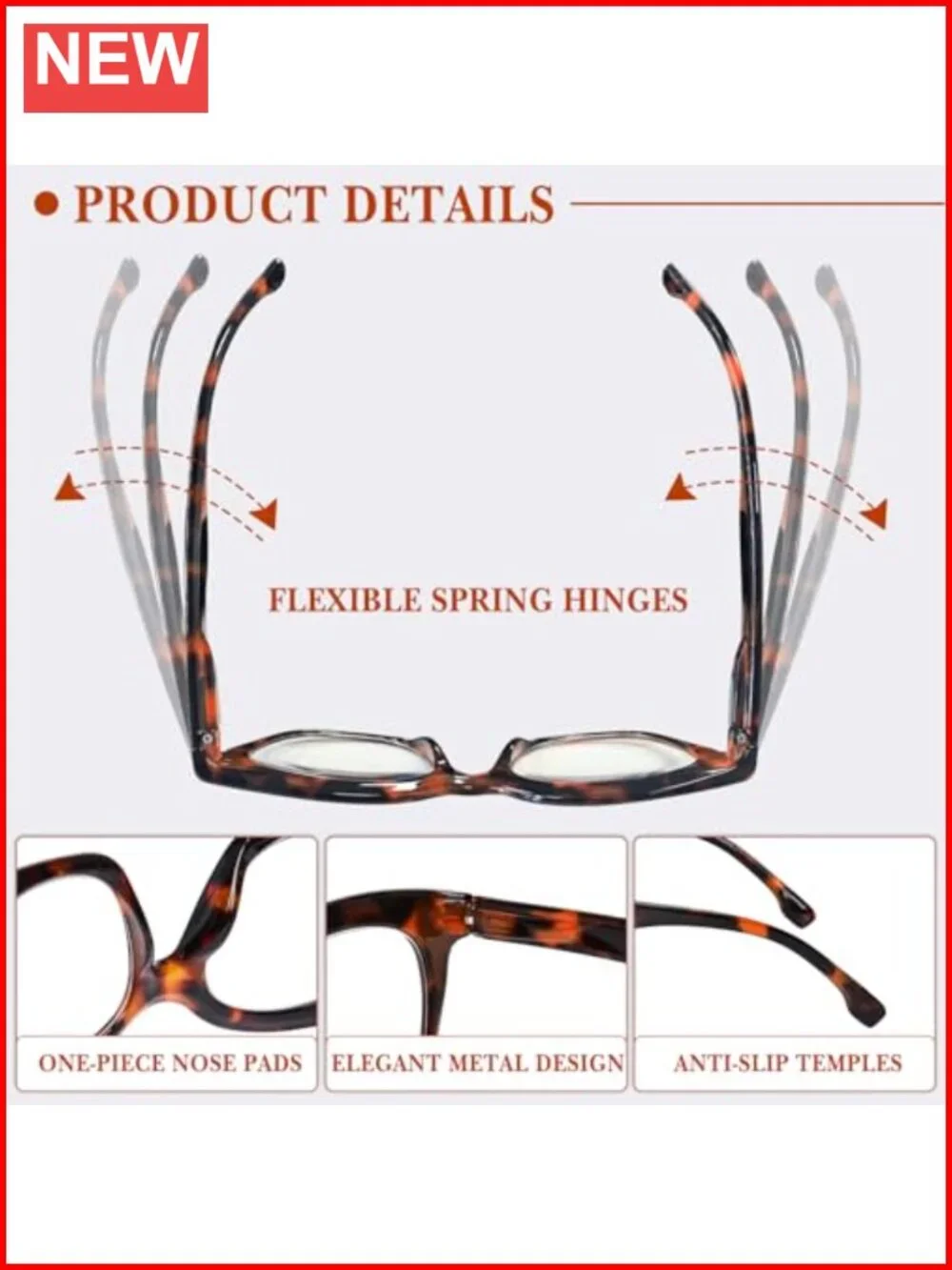 Women's Bifocal Reading Glasses Cat Eye Oversized Readers